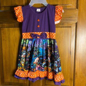 Girls Disney Mickey Mouse Halloween Dress